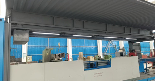 集裝箱式碳鋼管開牙機（jī）